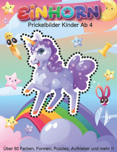 Einhorn prickelbilder kinder - prickelbilder,