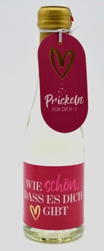 Perlwein prickeln herz - 0,2, "herz"