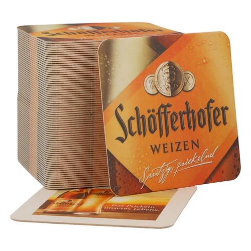 70x schöfferhofer bierdeckel - 70x,