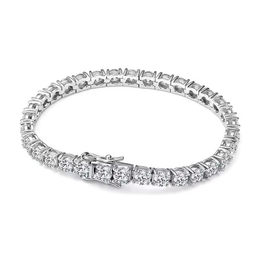 3ct tennis armband weißgold - 3ct,