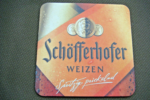 älterer bierdeckel bierfilz - älterer,