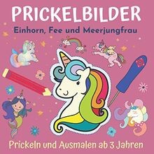 Prickelbilder einhorn fee - prickelbilder,